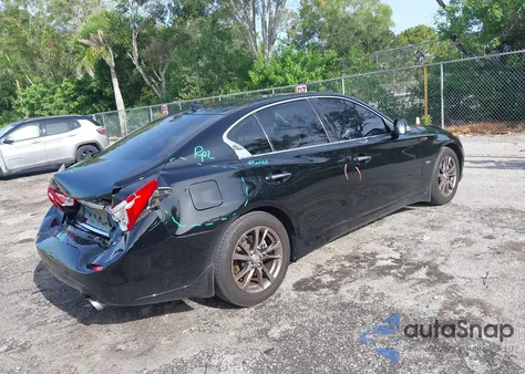 2017 Infiniti Q50 3.0T Signature Edition z USA, uszkodzony, nr VIN JN1EV7AP4HM742193